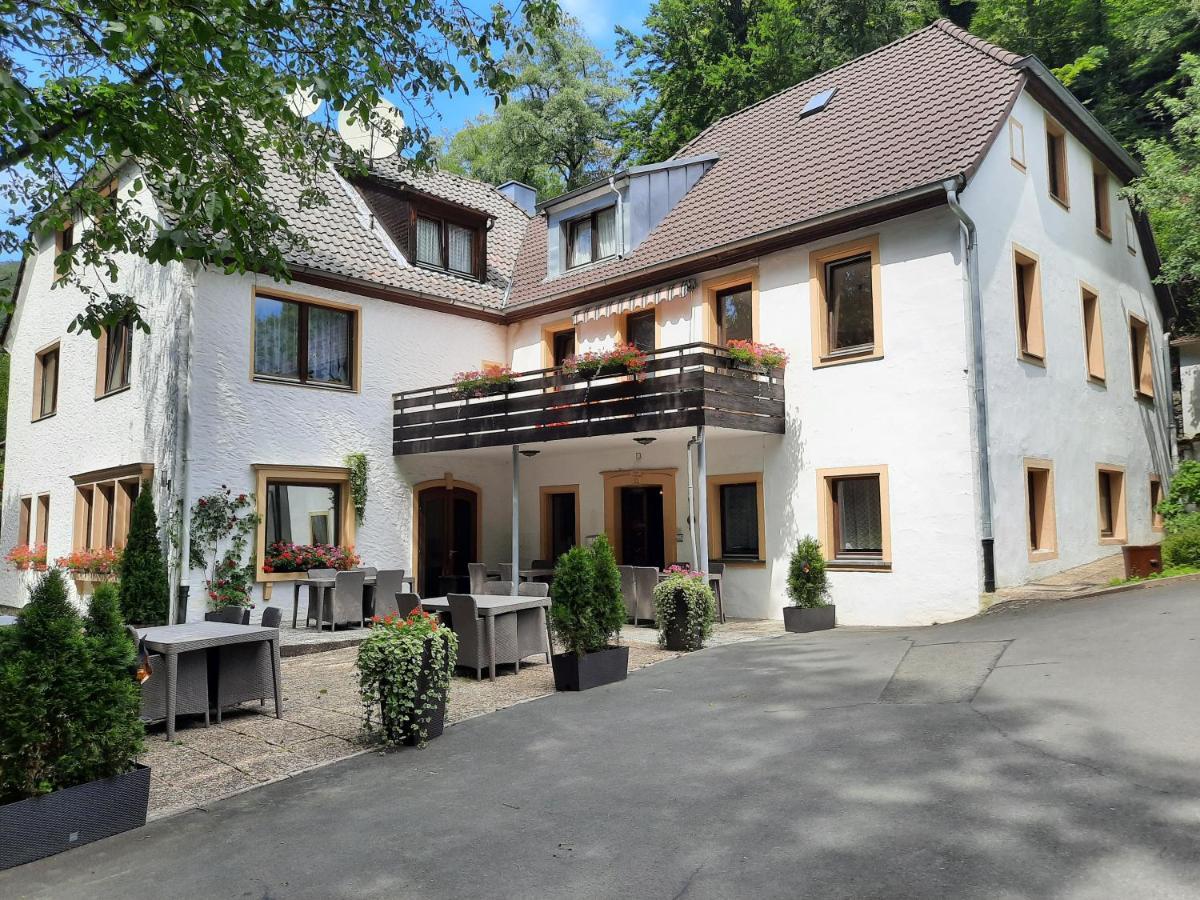 Hotel Pension Bluechersruh Bad Berneck im Fichtelgebirge Exterior foto