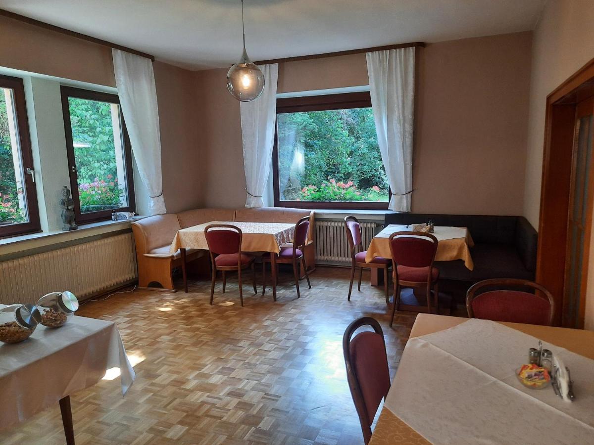 Hotel Pension Bluechersruh Bad Berneck im Fichtelgebirge Exterior foto