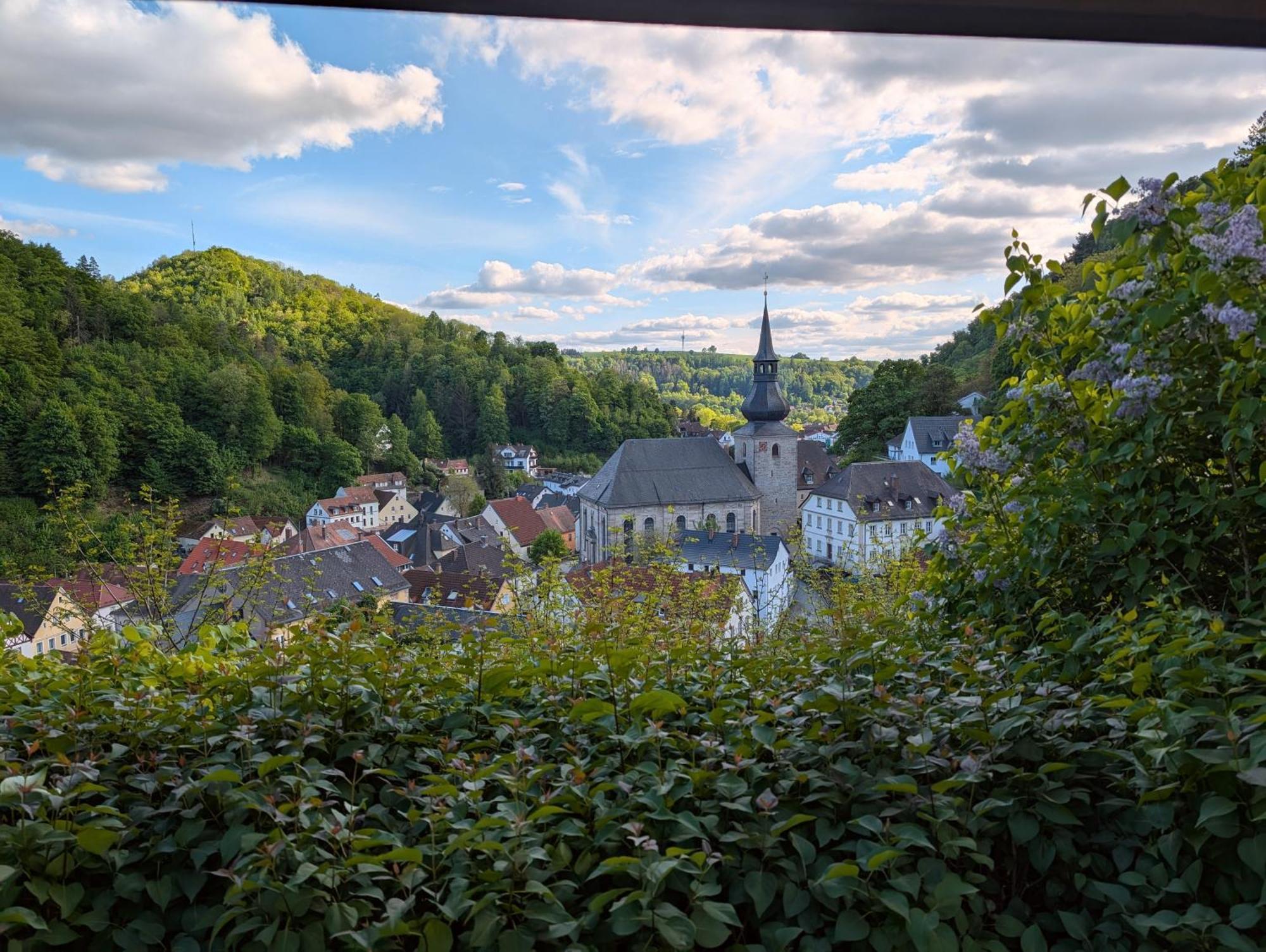 Hotel Pension Bluechersruh Bad Berneck im Fichtelgebirge Exterior foto